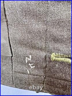Wwii Us Army Enlisted Ike Jacket 1st Cavalry Division Dated & Named