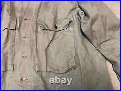 Wwii Us Army Hbt Combat Field Jacket-size Large 44r, By Sm Wholesale