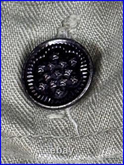 Wwii Us Army Hbt Tanker Coveralls Original 1943 One-piece Suit