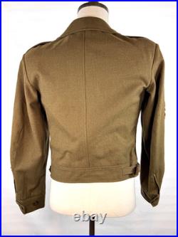 Wwii Us Army Ike Jacket 32nd & 14th Armored DIV Patches Dated 1944 Wwii Us Army Ike Jacket 32nd & 14th Armored DIV Patches Dated 1944