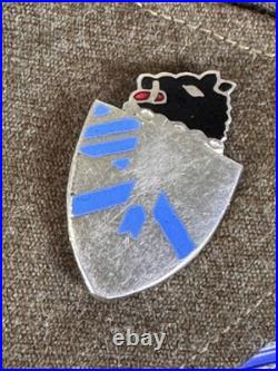 Wwii Us Army Ike Jacket 3rd Infantry Division & 30th Infantry Dui Cib Dated