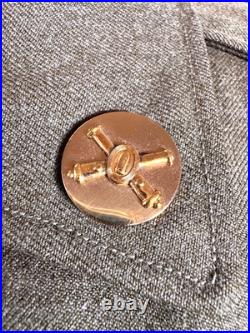 Wwii Us Army Ike Jacket Anti-aircraft Command 1944 Dated