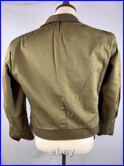 Wwii Us Army Ike Jacket Anti-aircraft Command 1944 Dated