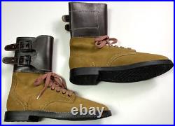Wwii Us Army Infantry M1943 M43 Combat Field Boots-size 9