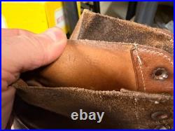 Wwii Us Army Infantry Rough Outs Combat Field Boots- Size 11, Sm Wholesale