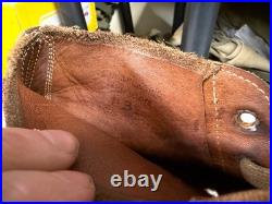 Wwii Us Army Infantry Rough Outs Combat Field Boots- Size 11, Sm Wholesale