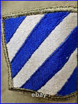 Wwii Us Army M41 Jacket With 3rd Infantry Shoulder Patch Named