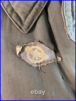 Wwii Us Army Mackinaw Coat 1943 Model Size 38r Original Green Wwii Us Army Mackinaw Coat 1943 Model Size 38r Original Green