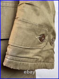 Wwii Us Army Mackinaw Coat 1943 Model Size 38r Original Green Wwii Us Army Mackinaw Coat 1943 Model Size 38r Original Green