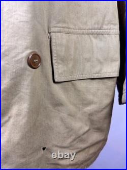 Wwii Us Army Mackinaw Coat Type 2 1943 Oak Brand Mfg Size 38r Original