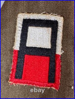 Wwii Us Army Military Police Uniform Shaef & First Army Patches Wwii Us Army Military Police Uniform Shaef & First Army Patches