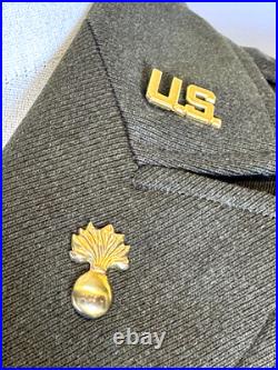 Wwii Us Army Named Ordnance Corps Major Uniform School & Persian Gulf Patches