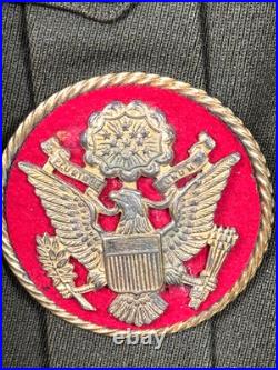 Wwii Us Army Officer Jacket & Breeches West Point & 2nd Army Pathes Named Wwii Us Army Officer Jacket & Breeches West Point & 2nd Army Pathes Named