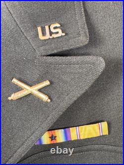 Wwii Us Army Officer Jacket & Breeches West Point & 2nd Army Pathes Named Wwii Us Army Officer Jacket & Breeches West Point & 2nd Army Pathes Named