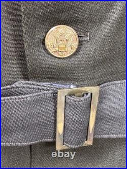 Wwii Us Army Officer Jacket & Breeches West Point & 2nd Army Pathes Named