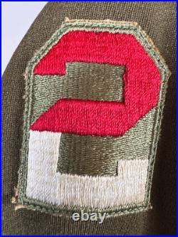 Wwii Us Army Officer Jacket & Breeches West Point & 2nd Army Pathes Named Wwii Us Army Officer Jacket & Breeches West Point & 2nd Army Pathes Named