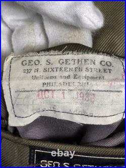 Wwii Us Army Officer Jacket & Breeches West Point & 2nd Army Pathes Named Wwii Us Army Officer Jacket & Breeches West Point & 2nd Army Pathes Named