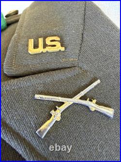 Wwii Us Army Officer Uniform Set Named 1942 Coat 2nd Infantry Division Patch