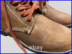 Wwii Us Army Roughouts Combat Field Service Shoes