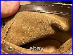 Wwii Us Army Roughouts Combat Field Service Shoes- Size 10, Sm Wholesale