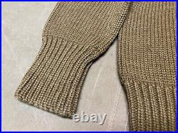 Wwii Us Army Winter Wool Knit Sweater -large 44r