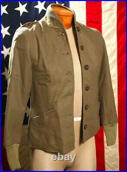 Wwii Wac Us Army M1943 Woman's Field Jacket Liner Impeccable! Uniform