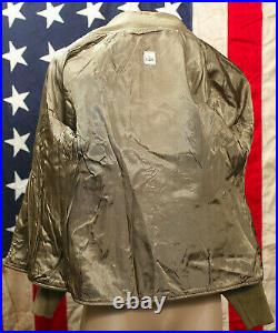 Wwii Wac Us Army M1943 Woman's Field Jacket Liner Impeccable! Uniform