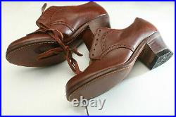 Wwii Wac Waac Anc Nurse Brown Shoes Never Issued! Us Army Uniform Incredible