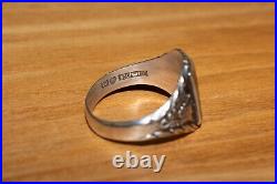 Wwii Ww2 Original German Rare Viking Army Legion Volunteer Veteran Silver Ring