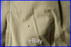 Wwii Ww2 Us Army Cotton Od Officers Mackinaw Jeep Coat Jacket Vtg Military Small