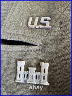 Wwii Ww2 Us Army Named Officer Uniform Alaska Defense Command Patch