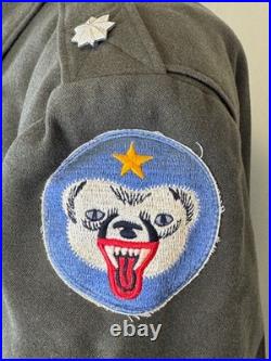 Wwii Ww2 Us Army Named Officer Uniform Alaska Defense Command Patch