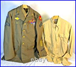 Wwii Ww2 Us Army Philippine Division Coast Artillery Corporal Uniform Dated Wwii Ww2 Us Army Philippine Division Coast Artillery Corporal Uniform Dated