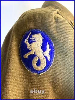 Wwii Ww2 Us Army Philippine Division Coast Artillery Corporal Uniform Dated