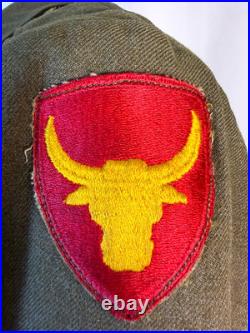 Wwii Ww2 Us Army Philippine Division Coast Artillery Corporal Uniform Dated