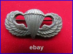 XXX-RARE WW2 US Army AIRBORNE Paratrooper Jump WINGS By Angus & Coote, Sydney, AU