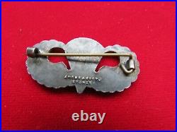 XXX-RARE WW2 US Army AIRBORNE Paratrooper Jump WINGS By Angus & Coote, Sydney, AU