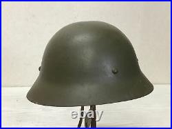 Y1612 Imperial Japan Army military iron helmet Japanese WW2 vintage