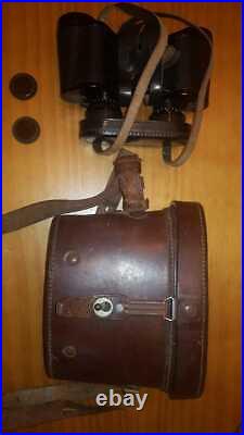Zeiss WWII 8x30 1939 Binoculars Brazilian Army COMPLETE! ORIGINAL Never Opened